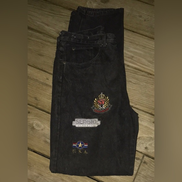 VNTG RARE HTF SERGIO VALENTE Mens Jeans 34x34 - Picture 5 of 16